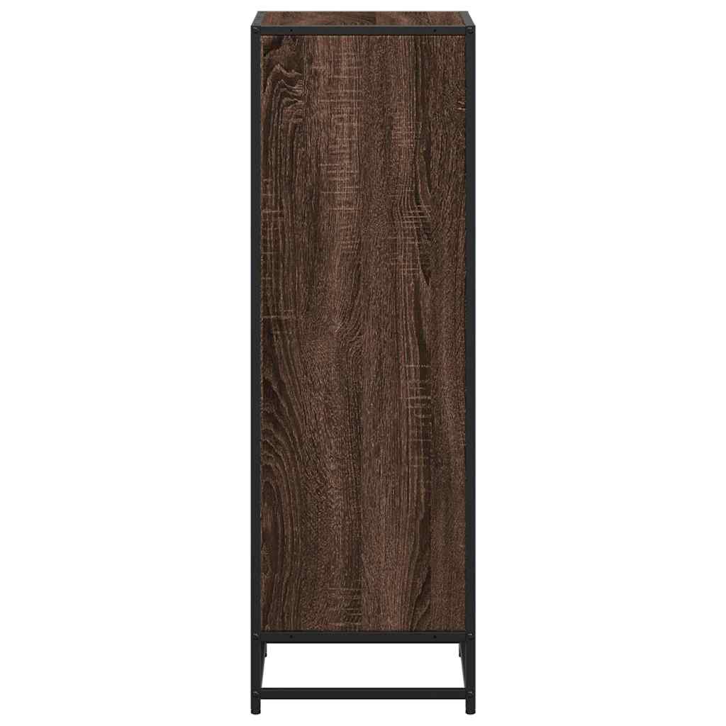 vidaXL Bibliotecă, stejar maro, 40x35x107,5 cm, lemn prelucrat vidaXL Bibliotecă, stejar maro, 40x35x107,5 cm, lemn prelucrat