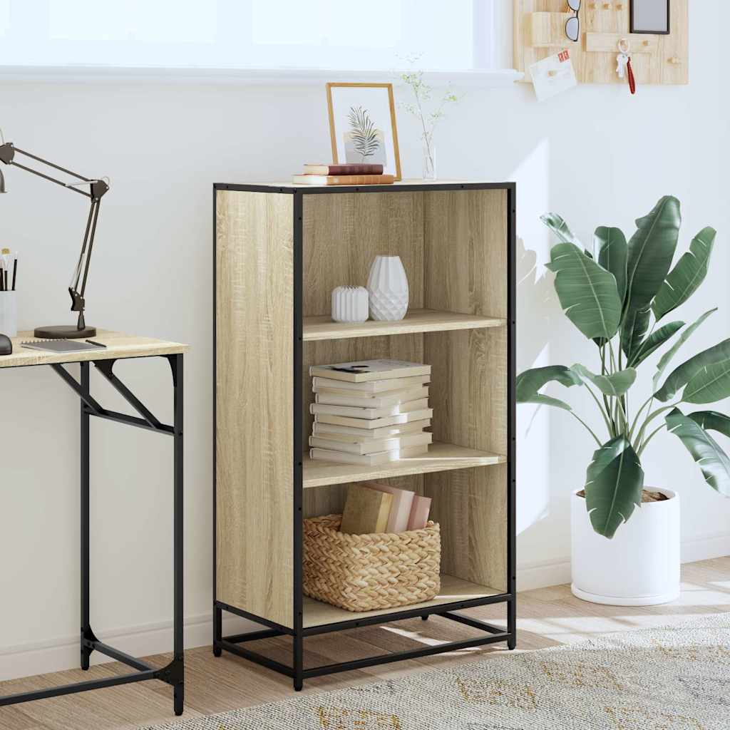 vidaXL Bibliotecă, stejar Sonoma, 60x35x107,5 cm, PAL vidaXL Bibliotecă, stejar Sonoma, 60x35x107,5 cm, PAL