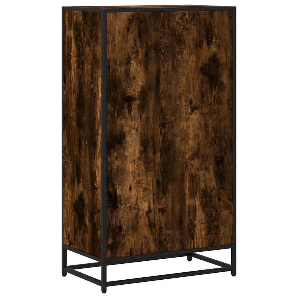 vidaXL Bibliotecă, stejar fumuriu, 60x35x107,5 cm, lemn prelucrat vidaXL Bibliotecă, stejar fumuriu, 60x35x107,5 cm, lemn prelucrat