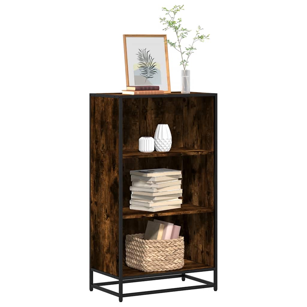 vidaXL Bibliotecă, stejar fumuriu, 60x35x107,5 cm, lemn prelucrat vidaXL Bibliotecă, stejar fumuriu, 60x35x107,5 cm, lemn prelucrat