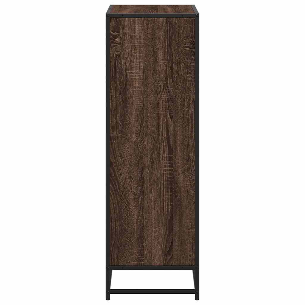vidaXL Bibliotecă, stejar maro, 60x35x107,5 cm, lemn prelucrat vidaXL Bibliotecă, stejar maro, 60x35x107,5 cm, lemn prelucrat