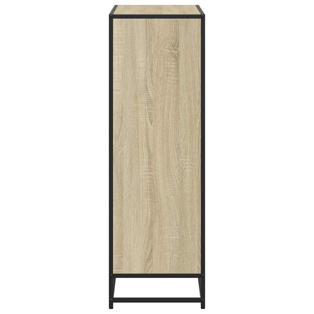 vidaXL Bibliotecă, stejar Sonoma, 80,5x35x107,5 cm, lemn prelucrat vidaXL Bibliotecă, stejar Sonoma, 80,5x35x107,5 cm, lemn prelucrat