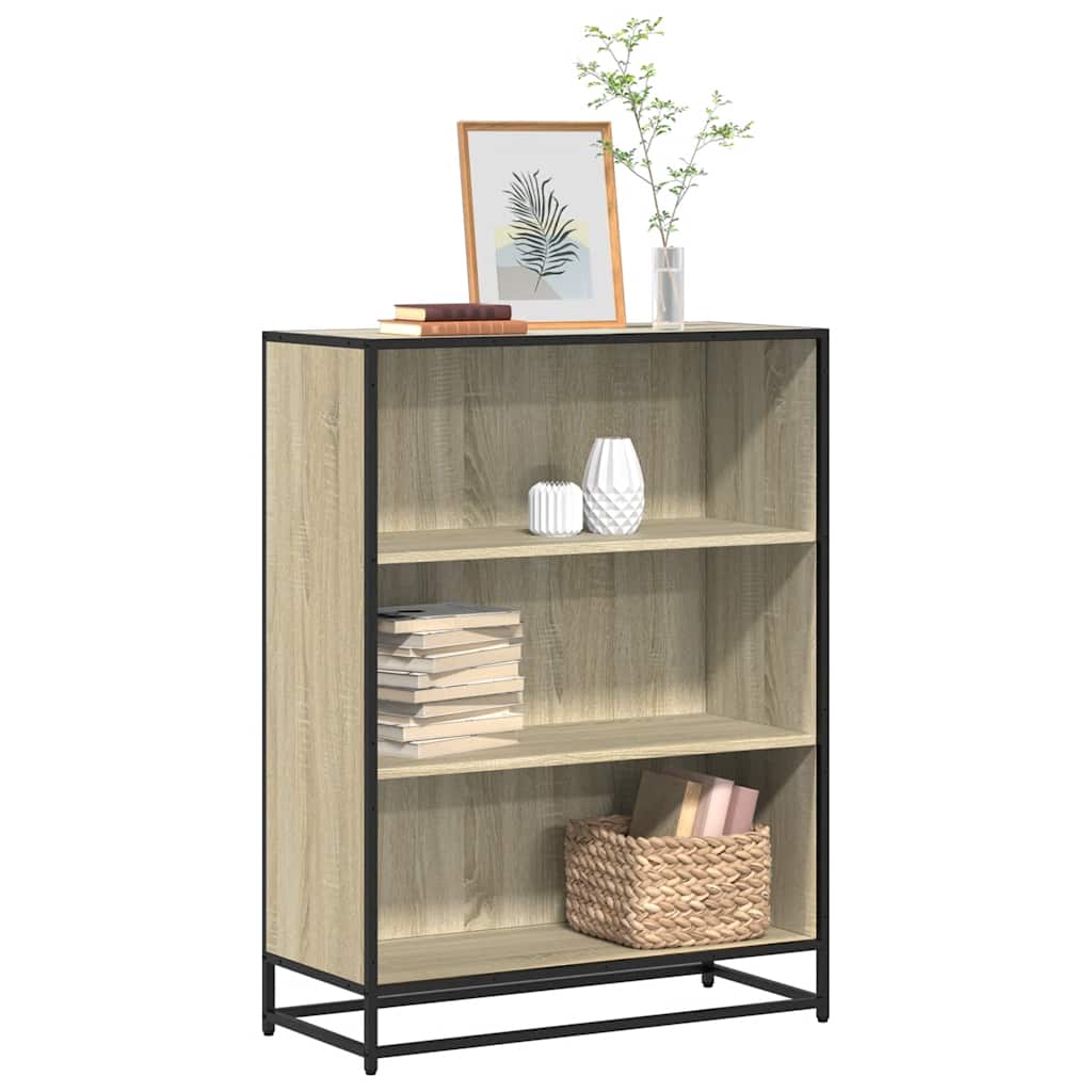 vidaXL Bibliotecă, stejar Sonoma, 80,5x35x107,5 cm, lemn prelucrat vidaXL Bibliotecă, stejar Sonoma, 80,5x35x107,5 cm, lemn prelucrat