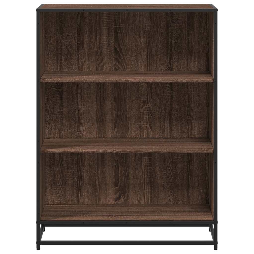 vidaXL Bibliotecă, stejar maro, 80,5x35x107,5 cm, lemn prelucrat vidaXL Bibliotecă, stejar maro, 80,5x35x107,5 cm, lemn prelucrat