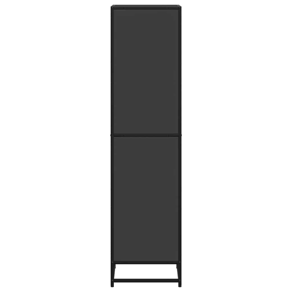 vidaXL Bibliotecă, negru, 40x35x139 cm, lemn prelucrat vidaXL Bibliotecă, negru, 40x35x139 cm, lemn prelucrat