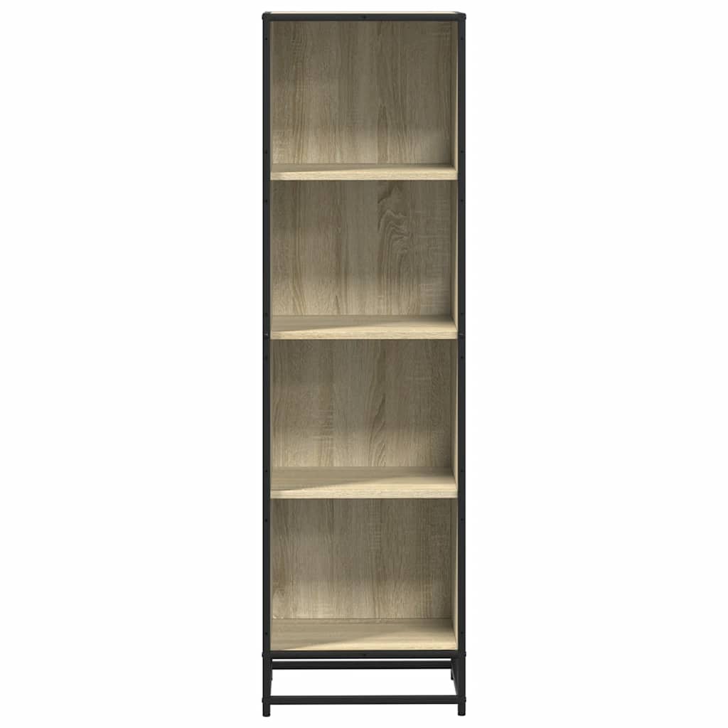 vidaXL Bibliotecă, stejar sonoma, 40x35x139 cm, lemn prelucrat vidaXL Bibliotecă, stejar sonoma, 40x35x139 cm, lemn prelucrat