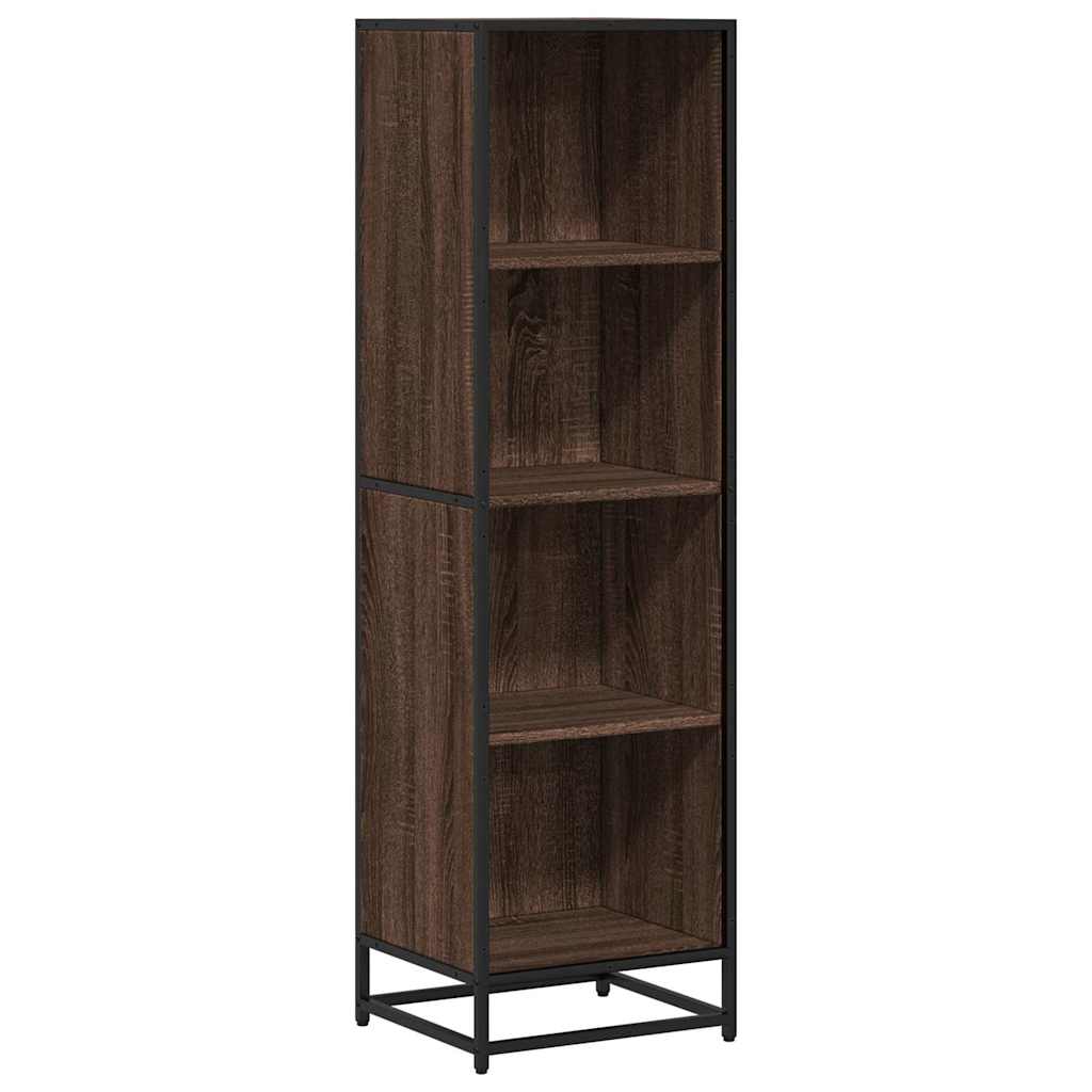vidaXL Bibliotecă, stejar maro, 40x35x139 cm, lemn prelucrat vidaXL Bibliotecă, stejar maro, 40x35x139 cm, lemn prelucrat