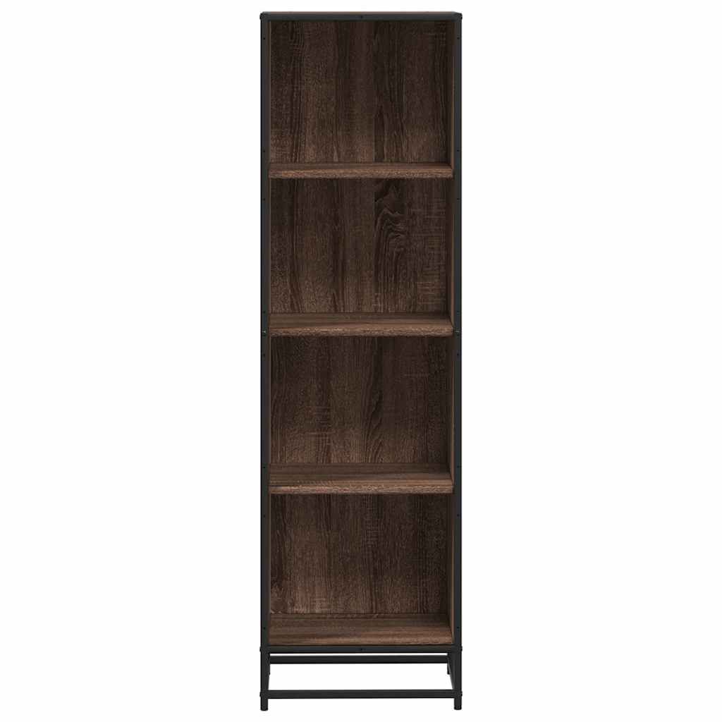 vidaXL Bibliotecă, stejar maro, 40x35x139 cm, lemn prelucrat vidaXL Bibliotecă, stejar maro, 40x35x139 cm, lemn prelucrat