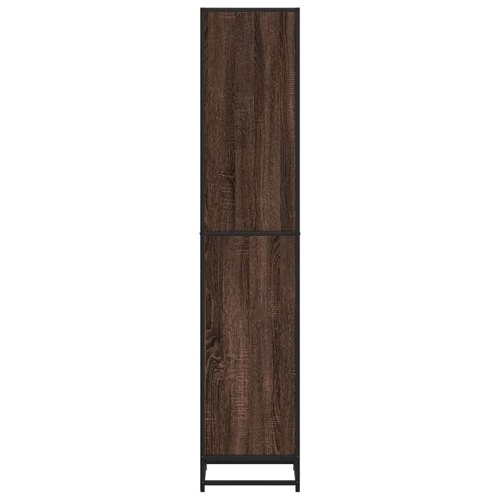 vidaXL Bibliotecă, stejar maro, 40x35x170,5 cm, lemn prelucrat vidaXL Bibliotecă, stejar maro, 40x35x170,5 cm, lemn prelucrat