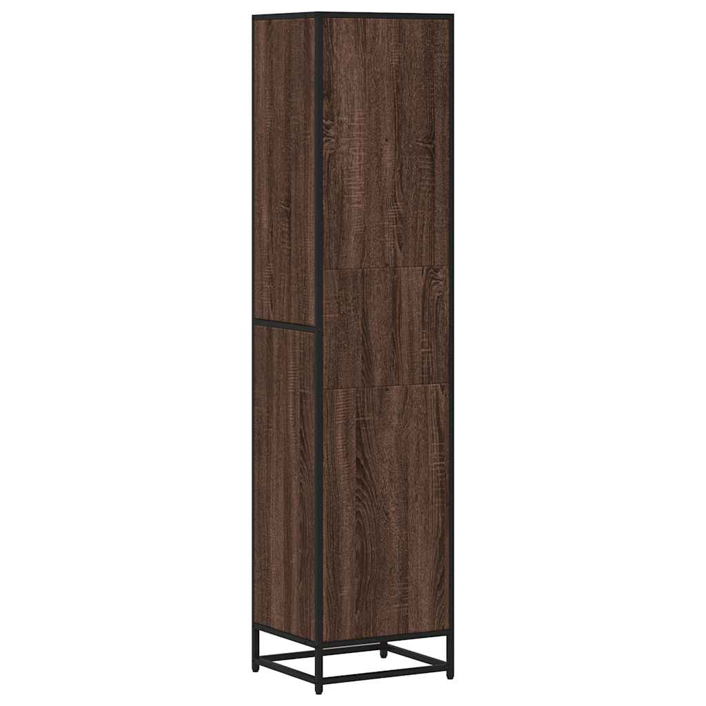 vidaXL Bibliotecă, stejar maro, 40x35x170,5 cm, lemn prelucrat vidaXL Bibliotecă, stejar maro, 40x35x170,5 cm, lemn prelucrat