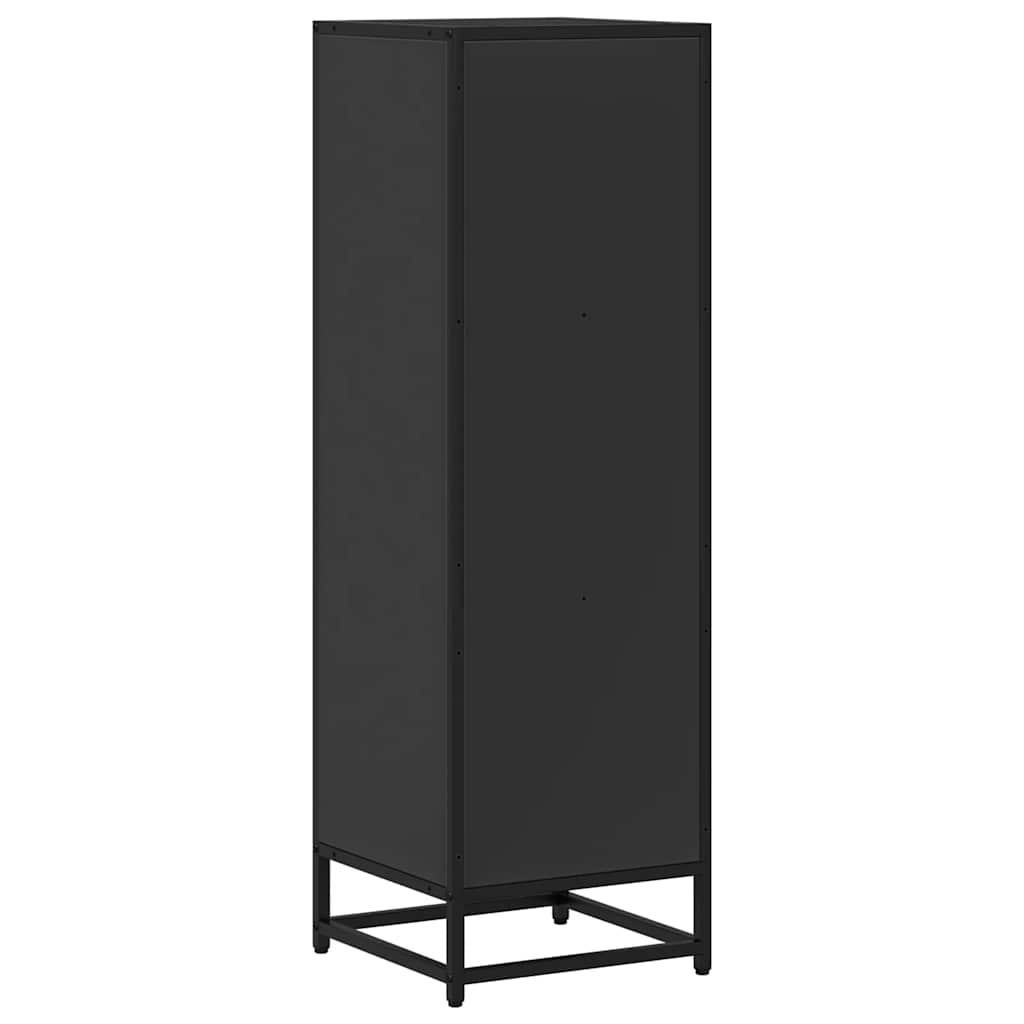 vidaXL Bibliotecă, negru,33,5x33x107,5 cm, lemn prelucrat vidaXL Bibliotecă, negru,33,5x33x107,5 cm, lemn prelucrat
