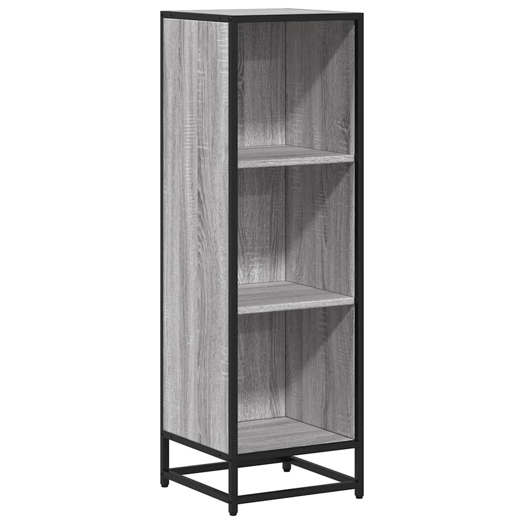 vidaXL Bibliotecă, gri sonoma, 33,5x33x107,5 cm, lemn prelucrat vidaXL Bibliotecă, gri sonoma, 33,5x33x107,5 cm, lemn prelucrat