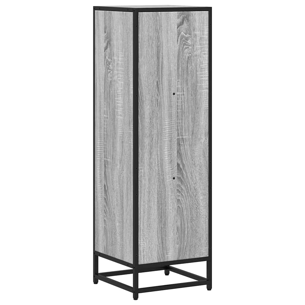vidaXL Bibliotecă, gri sonoma, 33,5x33x107,5 cm, lemn prelucrat vidaXL Bibliotecă, gri sonoma, 33,5x33x107,5 cm, lemn prelucrat