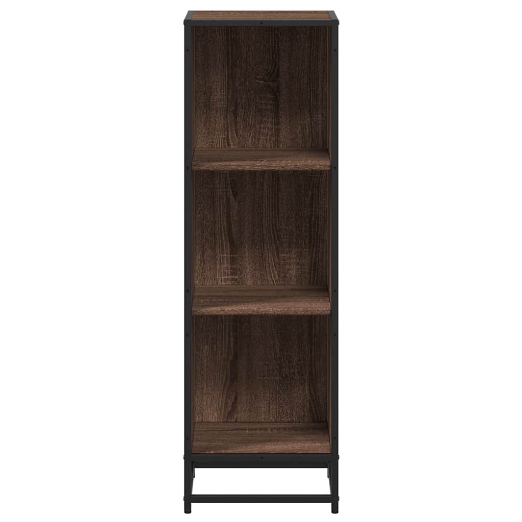 vidaXL Bibliotecă, stejar maro, 33,5x33x107,5 cm, lemn prelucrat