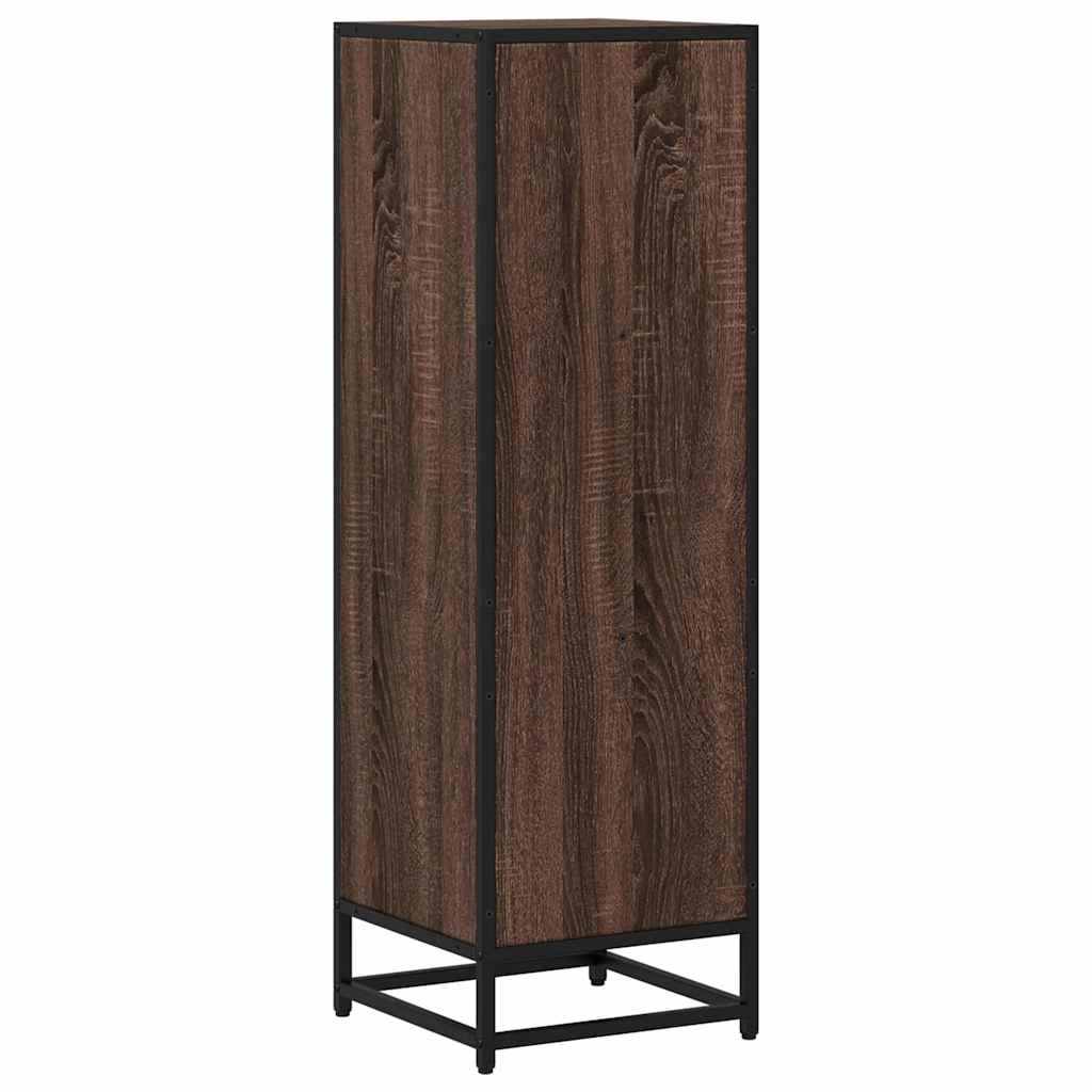 vidaXL Bibliotecă, stejar maro, 33,5x33x107,5 cm, lemn prelucrat