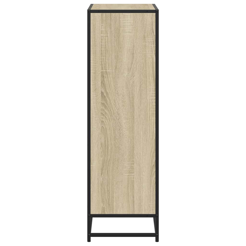 vidaXL Bibliotecă, stejar Sonoma, 65,5x33x107,5 cm, PAL vidaXL Bibliotecă, stejar Sonoma, 65,5x33x107,5 cm, PAL