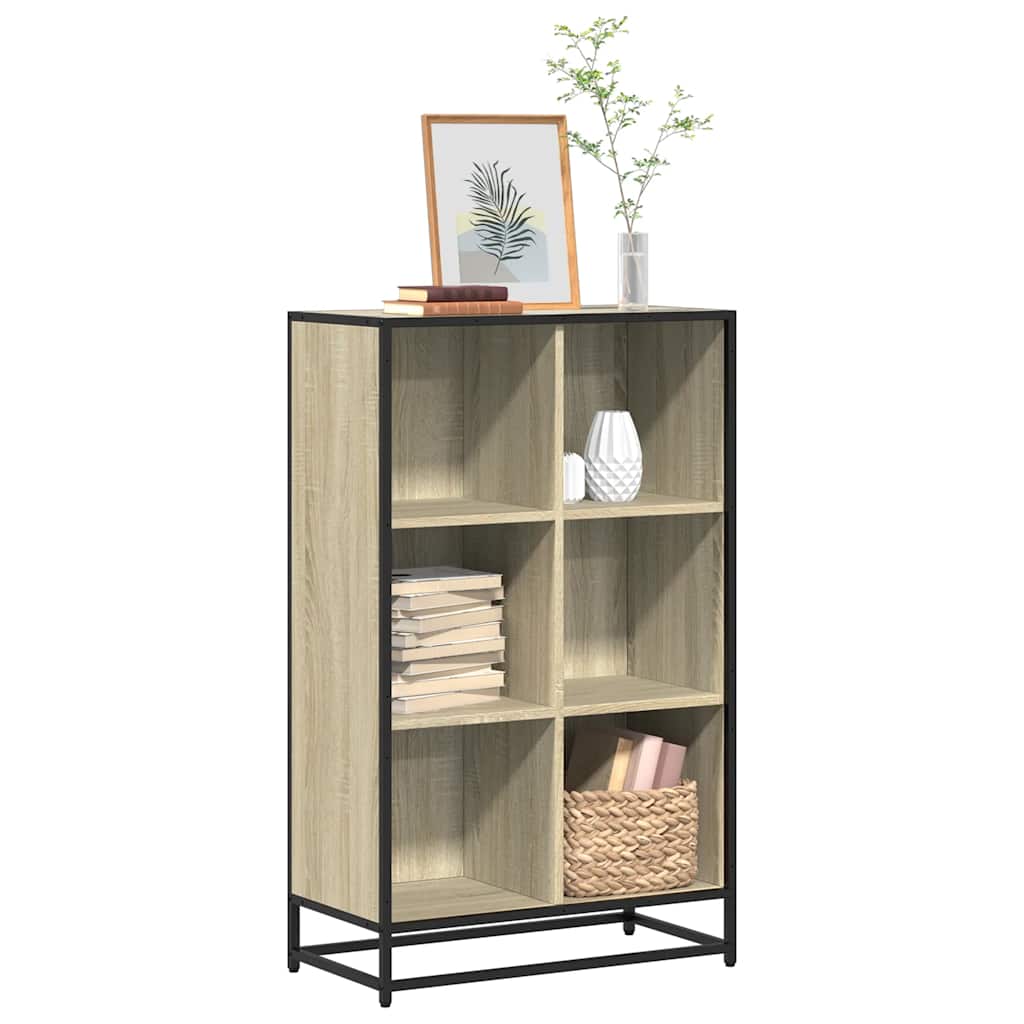 vidaXL Bibliotecă, stejar Sonoma, 65,5x33x107,5 cm, PAL vidaXL Bibliotecă, stejar Sonoma, 65,5x33x107,5 cm, PAL