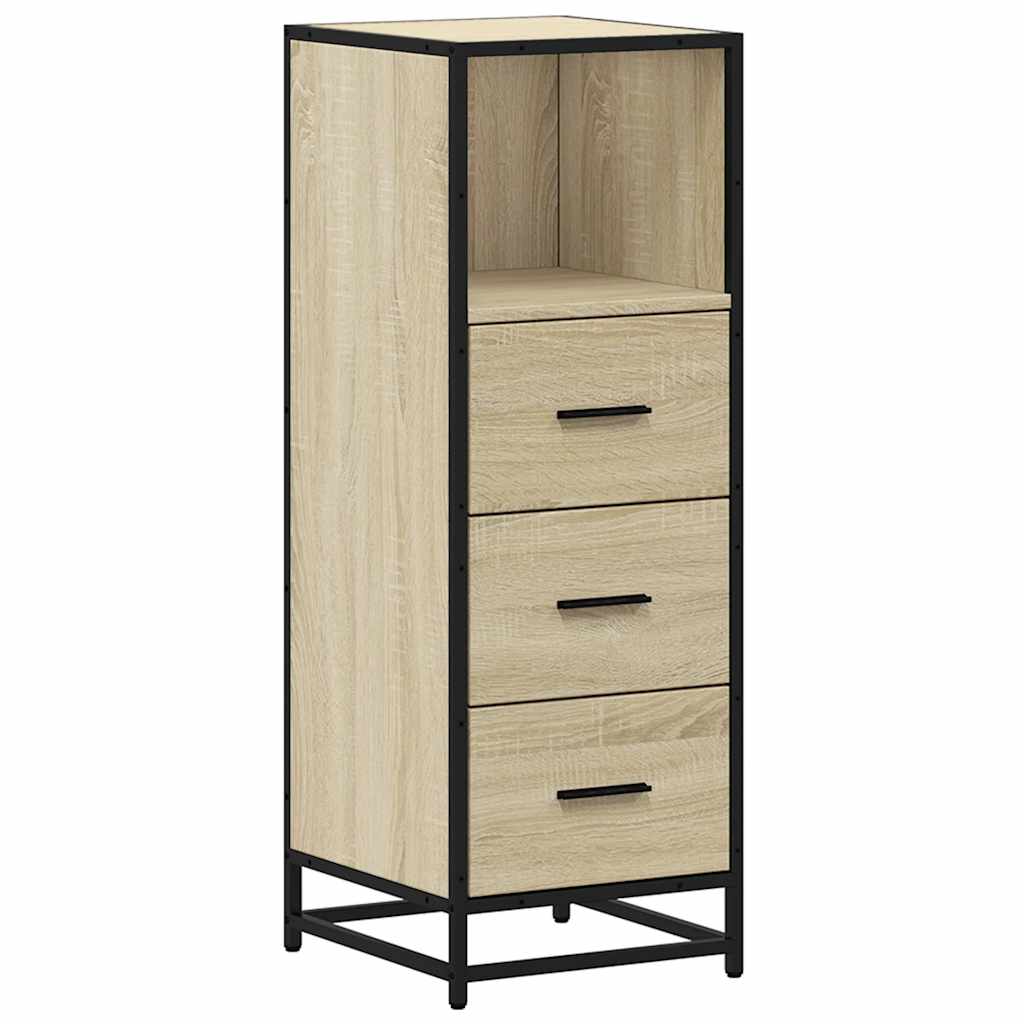 vidaXL Dulap de baie stejar Sonoma 35x37,5x100 cm lemn prelucrat vidaXL Dulap de baie stejar Sonoma 35x37,5x100 cm lemn prelucrat
