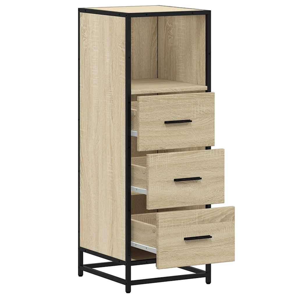 vidaXL Dulap de baie stejar Sonoma 35x37,5x100 cm lemn prelucrat vidaXL Dulap de baie stejar Sonoma 35x37,5x100 cm lemn prelucrat