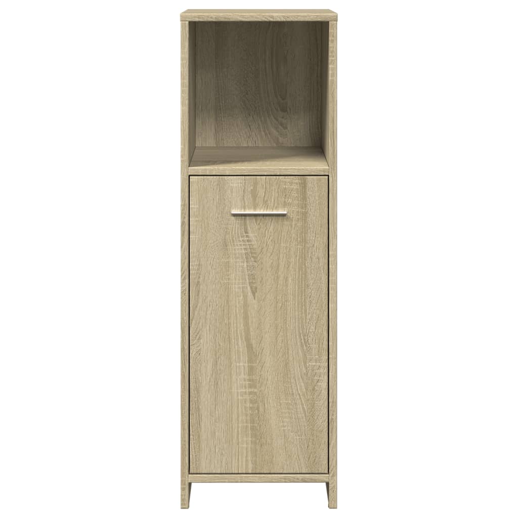 vidaXL Dulap de baie, stejar Sonoma, 30 x 30 x 95 cm, PAL vidaXL Dulap de baie, stejar Sonoma, 30 x 30 x 95 cm, PAL