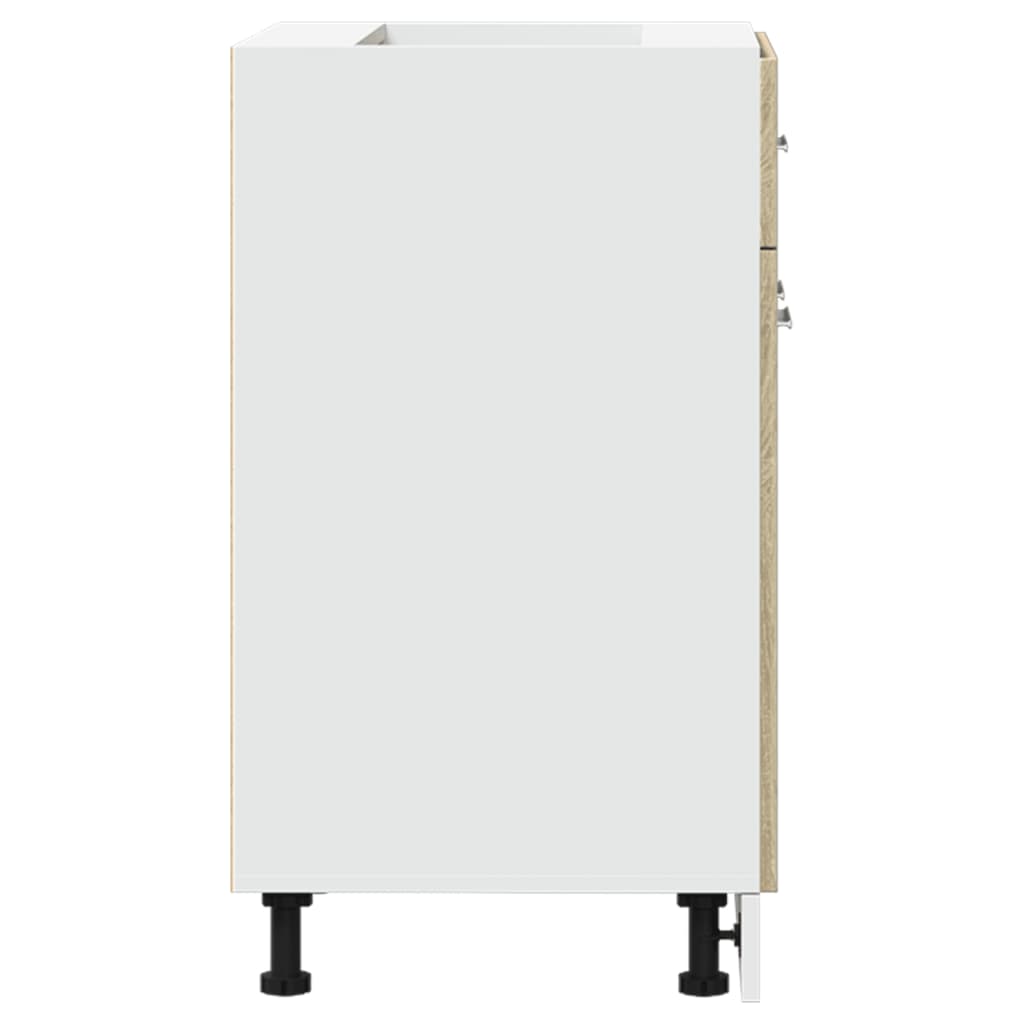vidaXL Dulap inferior cu sertar “Lyon”, stejar Sonoma, 60x46x81,5 cm