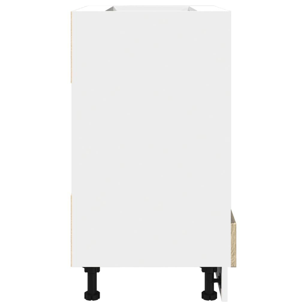 vidaXL Dulap pentru cuptor, stejar Sonoma, 60 x 46 x 81,5 cm, PAL vidaXL Dulap pentru cuptor, stejar Sonoma, 60 x 46 x 81,5 cm, PAL