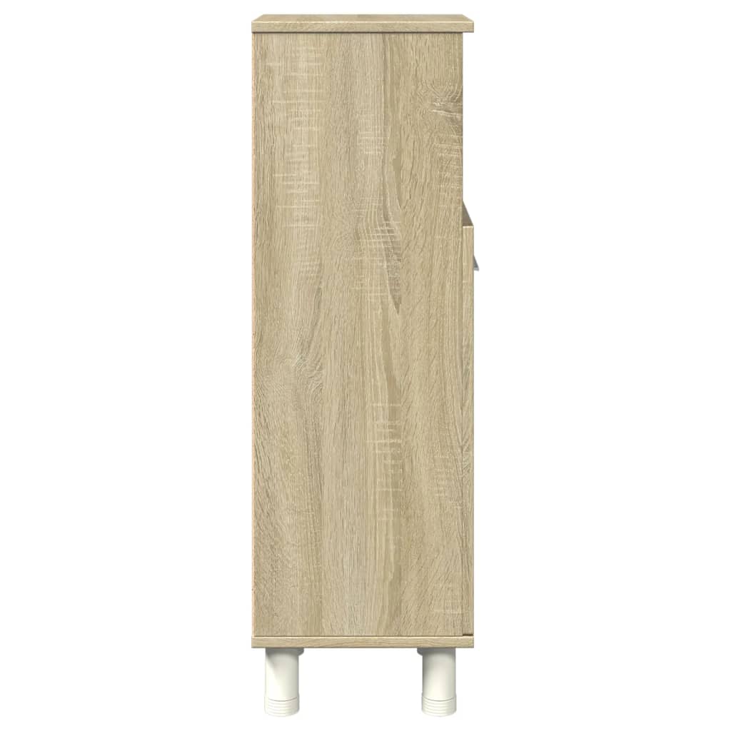 vidaXL Dulap de baie, stejar sonoma, 30,5x30x95 cm, lemn prelucrat vidaXL Dulap de baie, stejar sonoma, 30,5x30x95 cm, lemn prelucrat