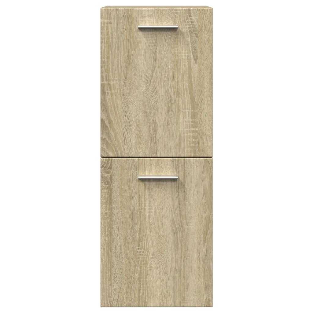 vidaXL Dulap de baie, stejar Sonoma, 30x30x80 cm, PAL vidaXL Dulap de baie, stejar Sonoma, 30x30x80 cm, PAL