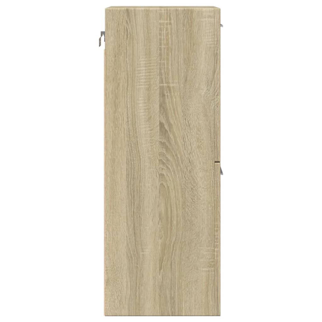 vidaXL Dulap de baie, stejar Sonoma, 30x30x80 cm, PAL vidaXL Dulap de baie, stejar Sonoma, 30x30x80 cm, PAL