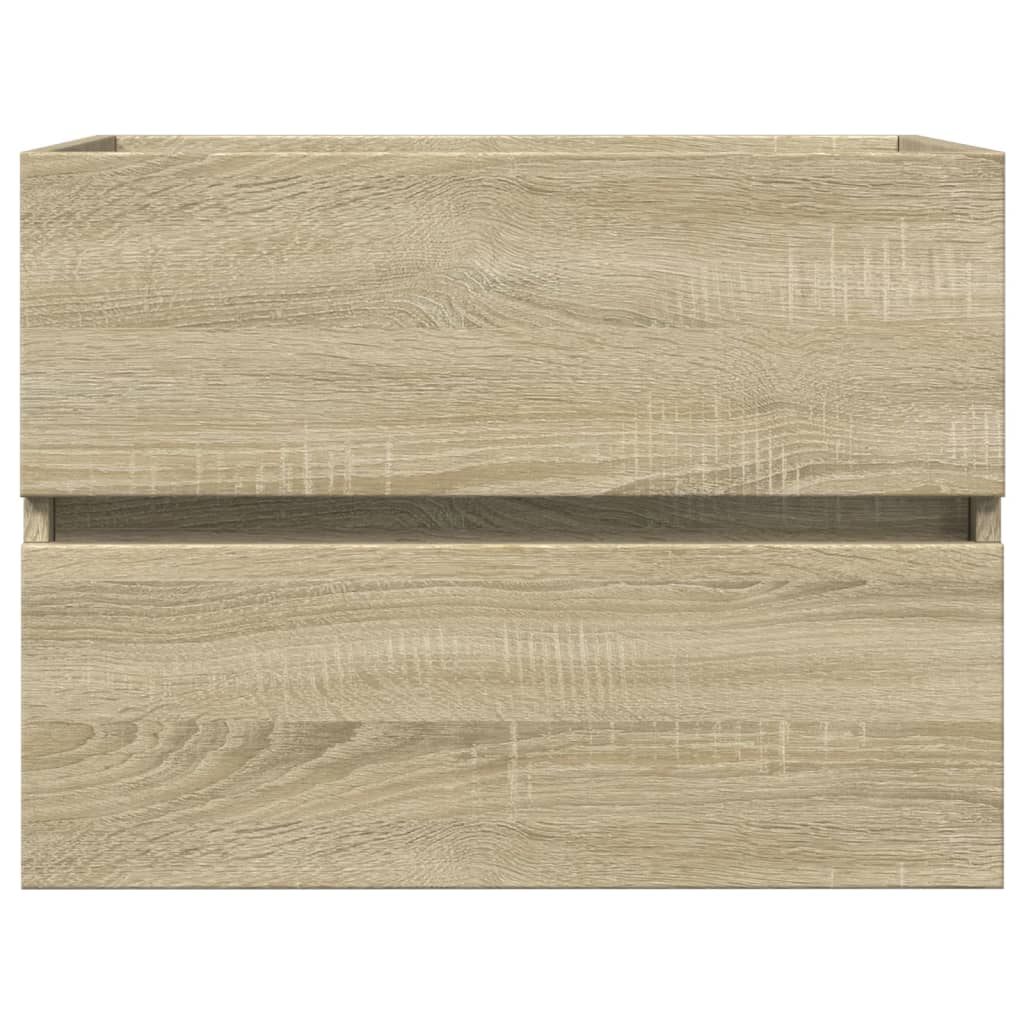 vidaXL Dulap de chiuvetă, stejar sonoma, 60 x 38,5 x 45 cm, PAL vidaXL Dulap de chiuvetă, stejar sonoma, 60 x 38,5 x 45 cm, PAL