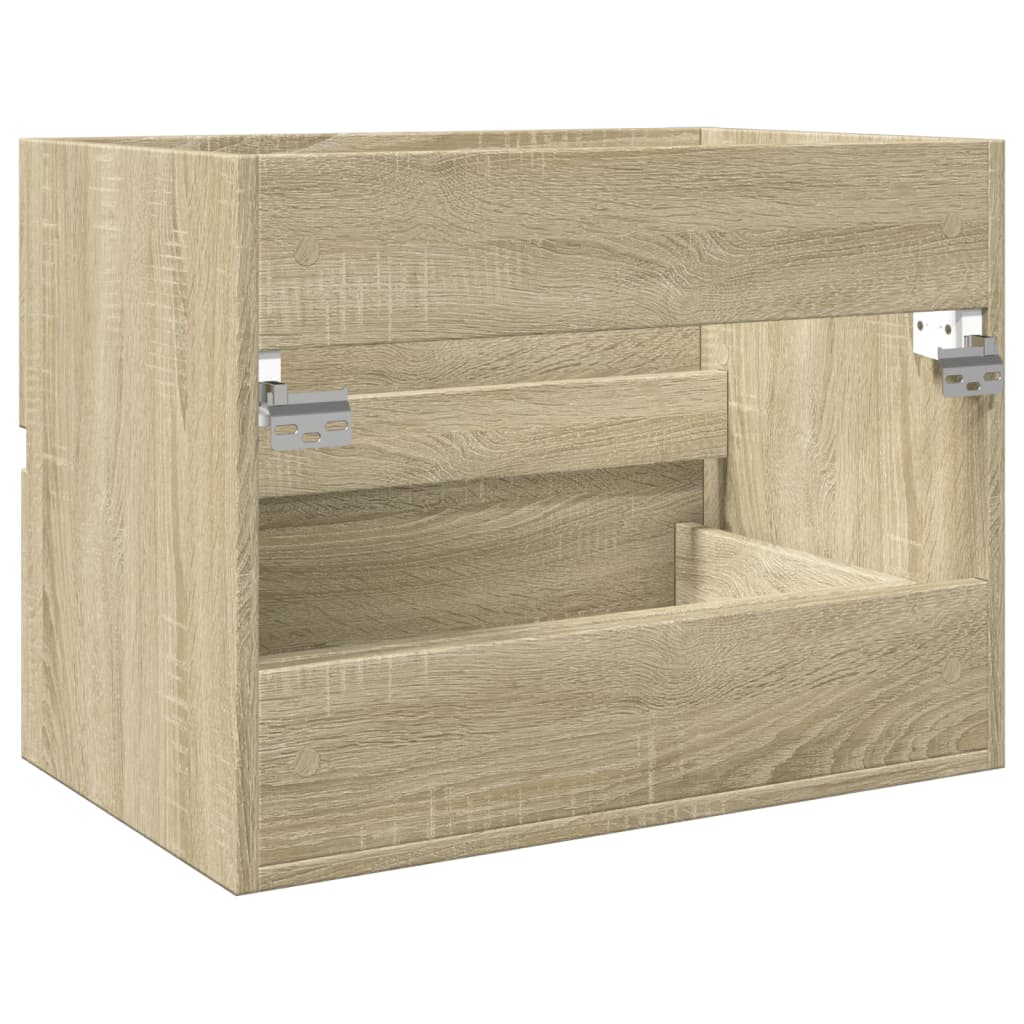 vidaXL Dulap de chiuvetă, stejar sonoma, 60 x 38,5 x 45 cm, PAL vidaXL Dulap de chiuvetă, stejar sonoma, 60 x 38,5 x 45 cm, PAL