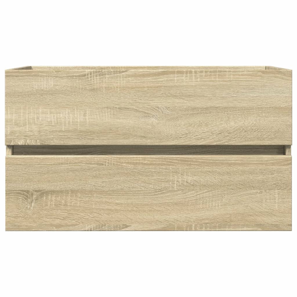 vidaXL Dulap de chiuvetă, stejar Sonoma, 80x38,5x45 cm, PAL vidaXL Dulap de chiuvetă, stejar Sonoma, 80x38,5x45 cm, PAL