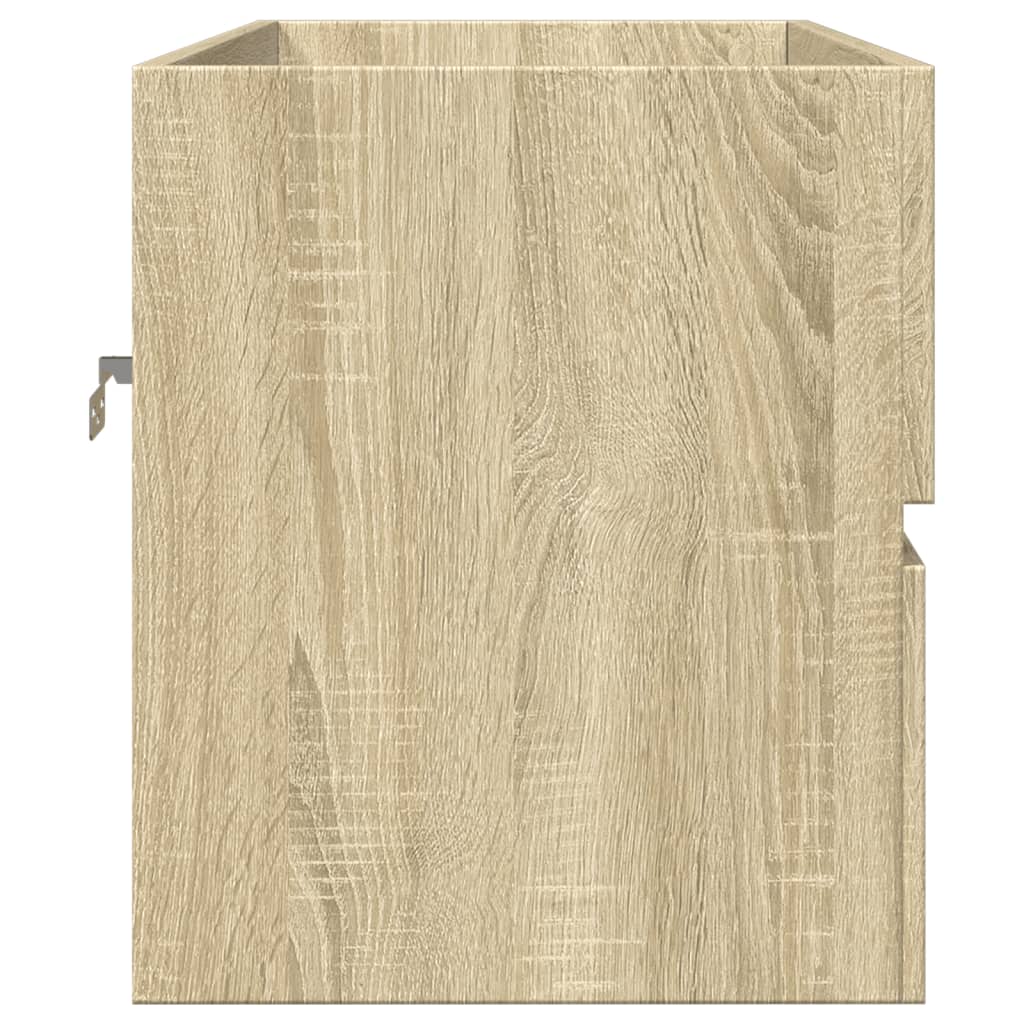 vidaXL Dulap de chiuvetă, stejar Sonoma, 80x38,5x45 cm, PAL vidaXL Dulap de chiuvetă, stejar Sonoma, 80x38,5x45 cm, PAL