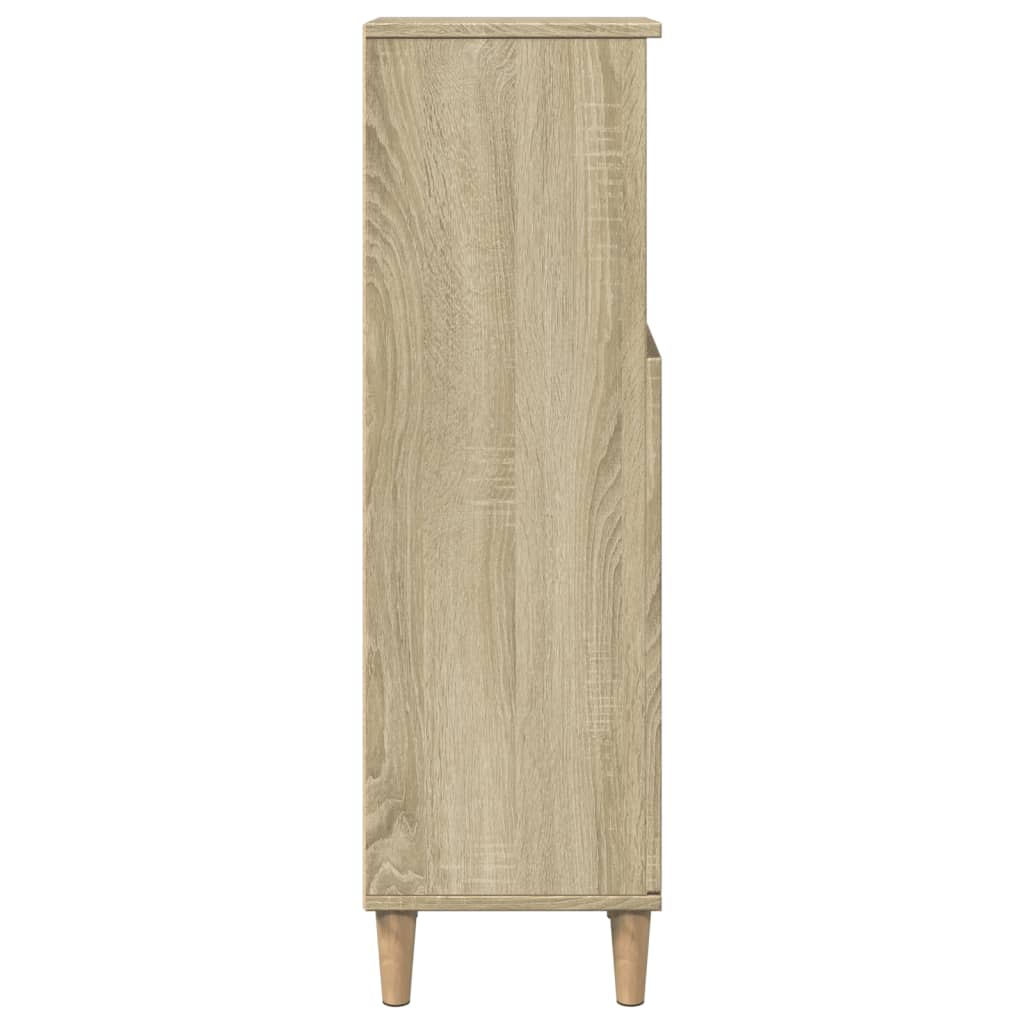 vidaXL Dulap de baie, stejar sonoma, 30x30x100 cm, lemn prelucrat vidaXL Dulap de baie, stejar sonoma, 30x30x100 cm, lemn prelucrat