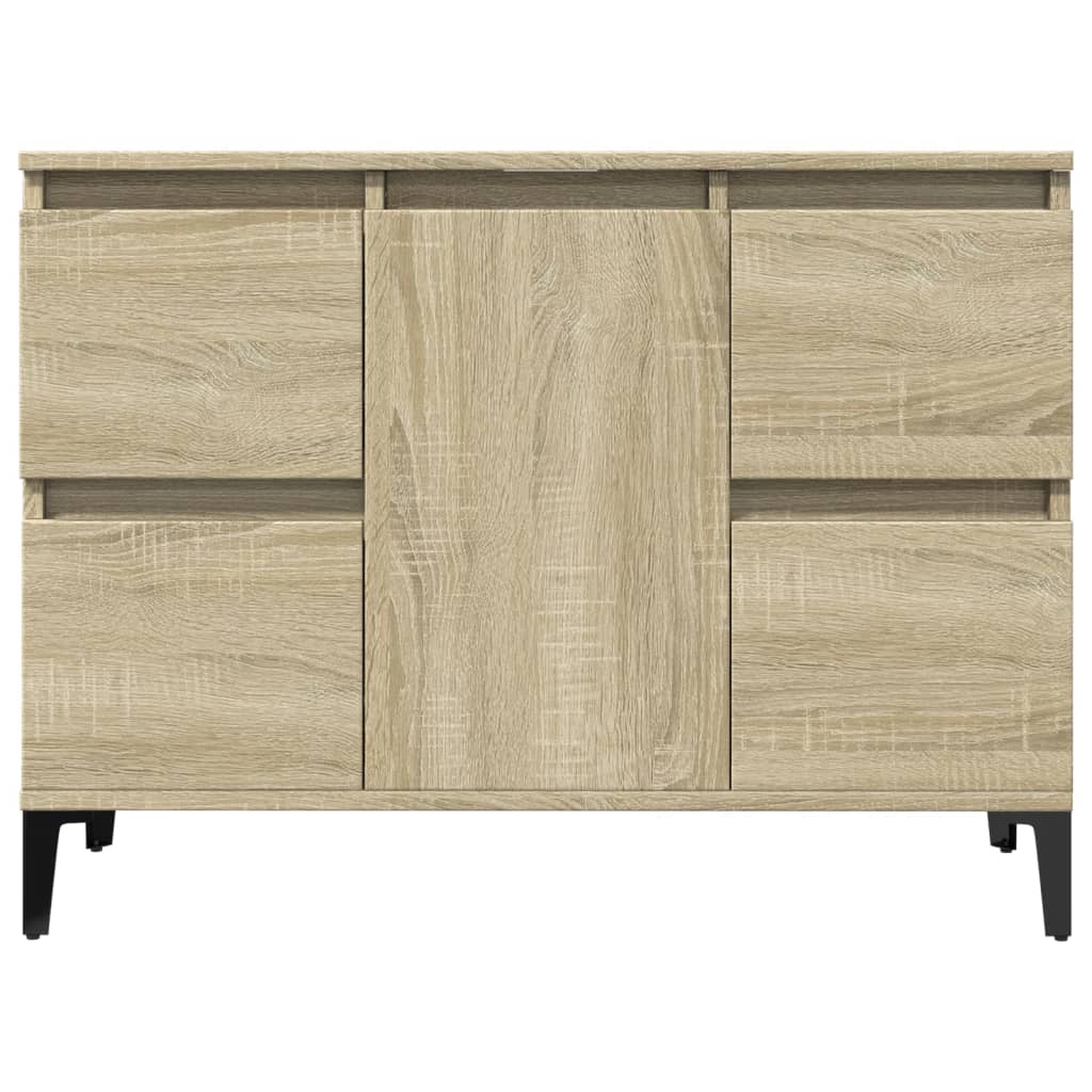 vidaXL Dulap de chiuvetă, stejar sonoma, 80x33x60 cm, lemn prelucrat vidaXL Dulap de chiuvetă, stejar sonoma, 80x33x60 cm, lemn prelucrat