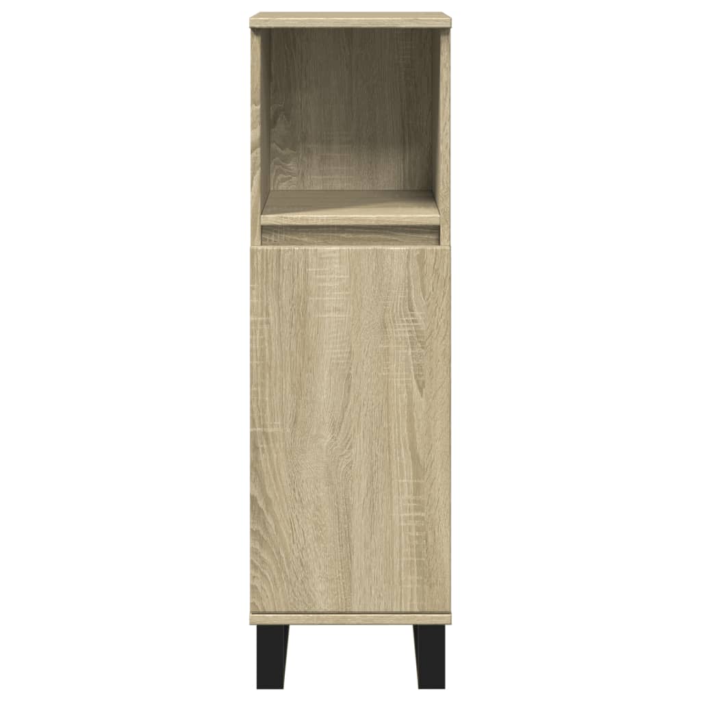 vidaXL Dulap de baie, stejar sonoma, 30x30x100 cm, lemn prelucrat vidaXL Dulap de baie, stejar sonoma, 30x30x100 cm, lemn prelucrat