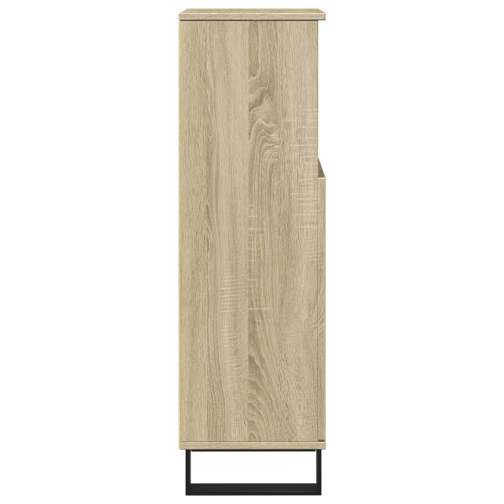 vidaXL Dulap de baie, stejar sonoma, 30x30x100 cm, lemn prelucrat vidaXL Dulap de baie, stejar sonoma, 30x30x100 cm, lemn prelucrat