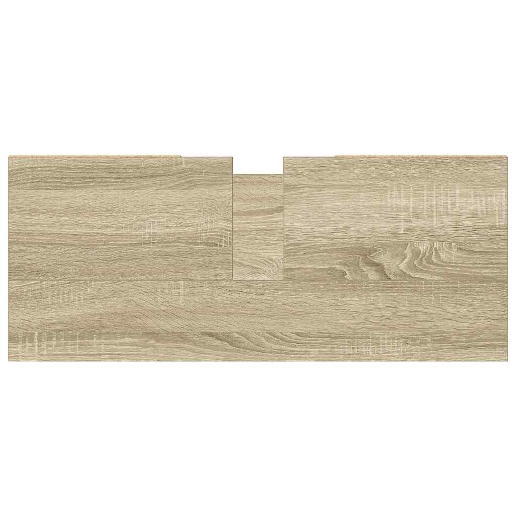 vidaXL Dulap pentru baie, stejar sonoma, 80x33x60 cm, lemn compozit vidaXL Dulap pentru baie, stejar sonoma, 80x33x60 cm, lemn compozit