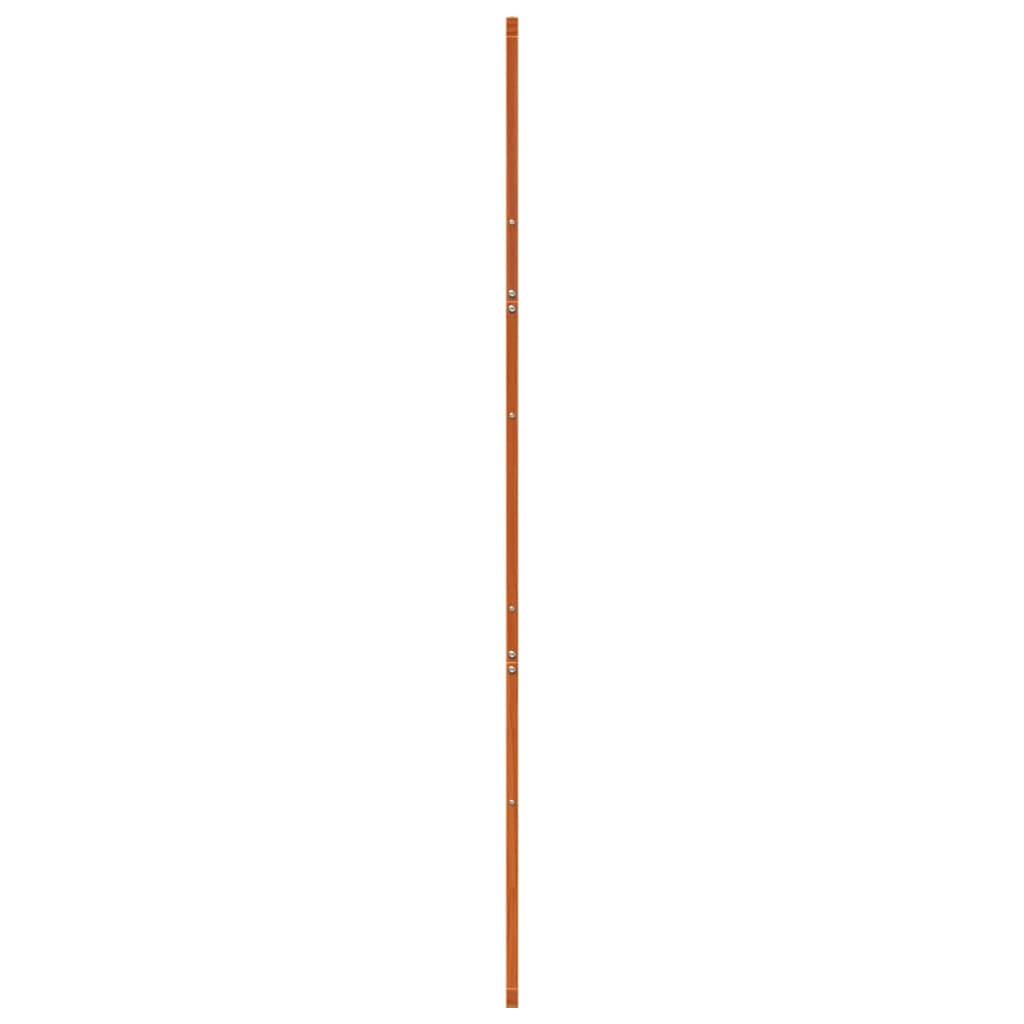 vidaXL Ușă de hambar, maro ceruit, 80x208 cm, lemn masiv de pin