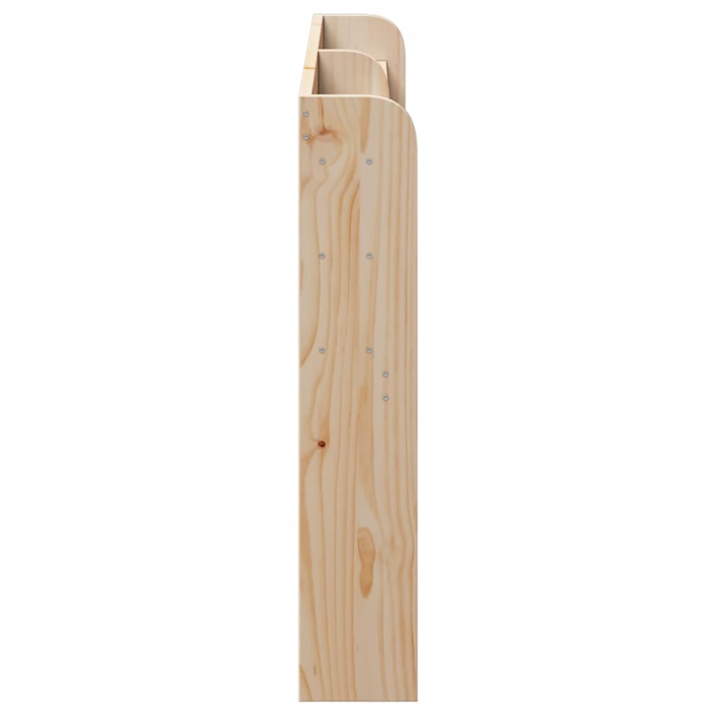 vidaXL Tăblie de pat cu rafturi, 160 cm, lemn masiv de pin