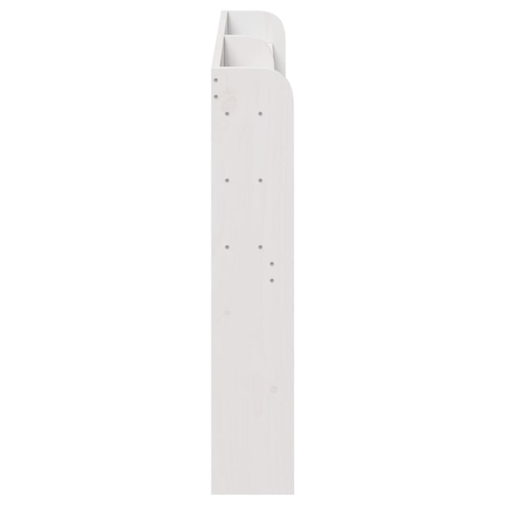 vidaXL Tăblie de pat cu rafturi, 160 cm, lemn masiv de pin