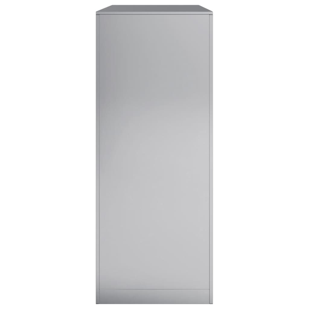 vidaXL Suport pentru lemne de foc, 100x40x100 cm, oțel inoxidabil vidaXL Suport pentru lemne de foc, 100x40x100 cm, oțel inoxidabil