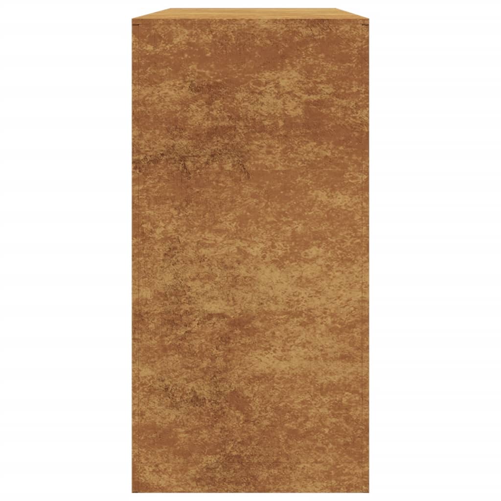 vidaXL Suport pentru lemne de foc 100x40x80 cm Oțel pentru intemperii vidaXL Suport pentru lemne de foc 100x40x80 cm Oțel pentru intemperii