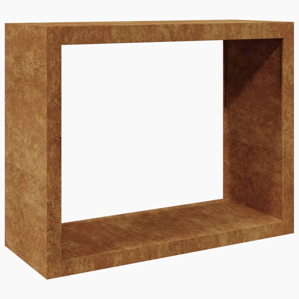 vidaXL Suport pentru lemne de foc 100x40x80 cm Oțel pentru intemperii vidaXL Suport pentru lemne de foc 100x40x80 cm Oțel pentru intemperii