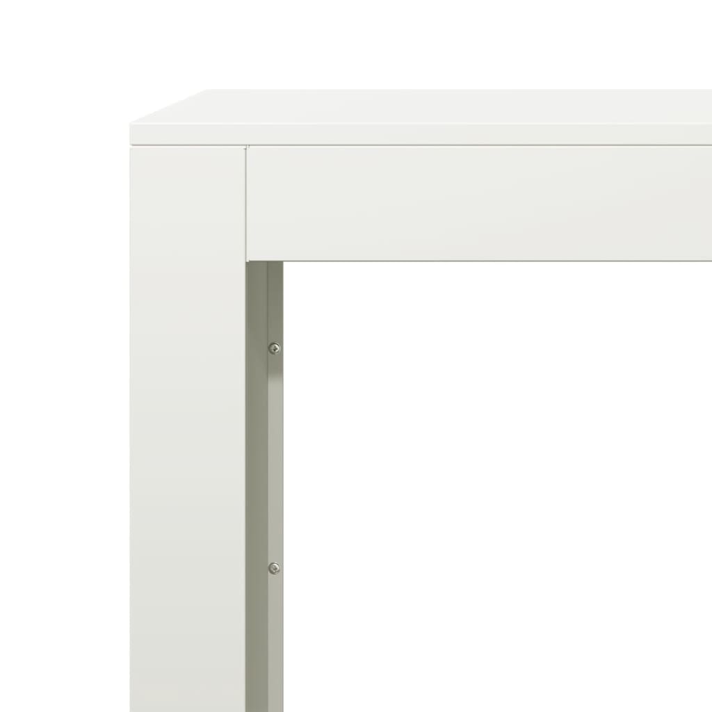 vidaXL Rastel pentru lemne de foc, alb, 100x40x60 cm, oțel vidaXL Rastel pentru lemne de foc, alb, 100x40x60 cm, oțel