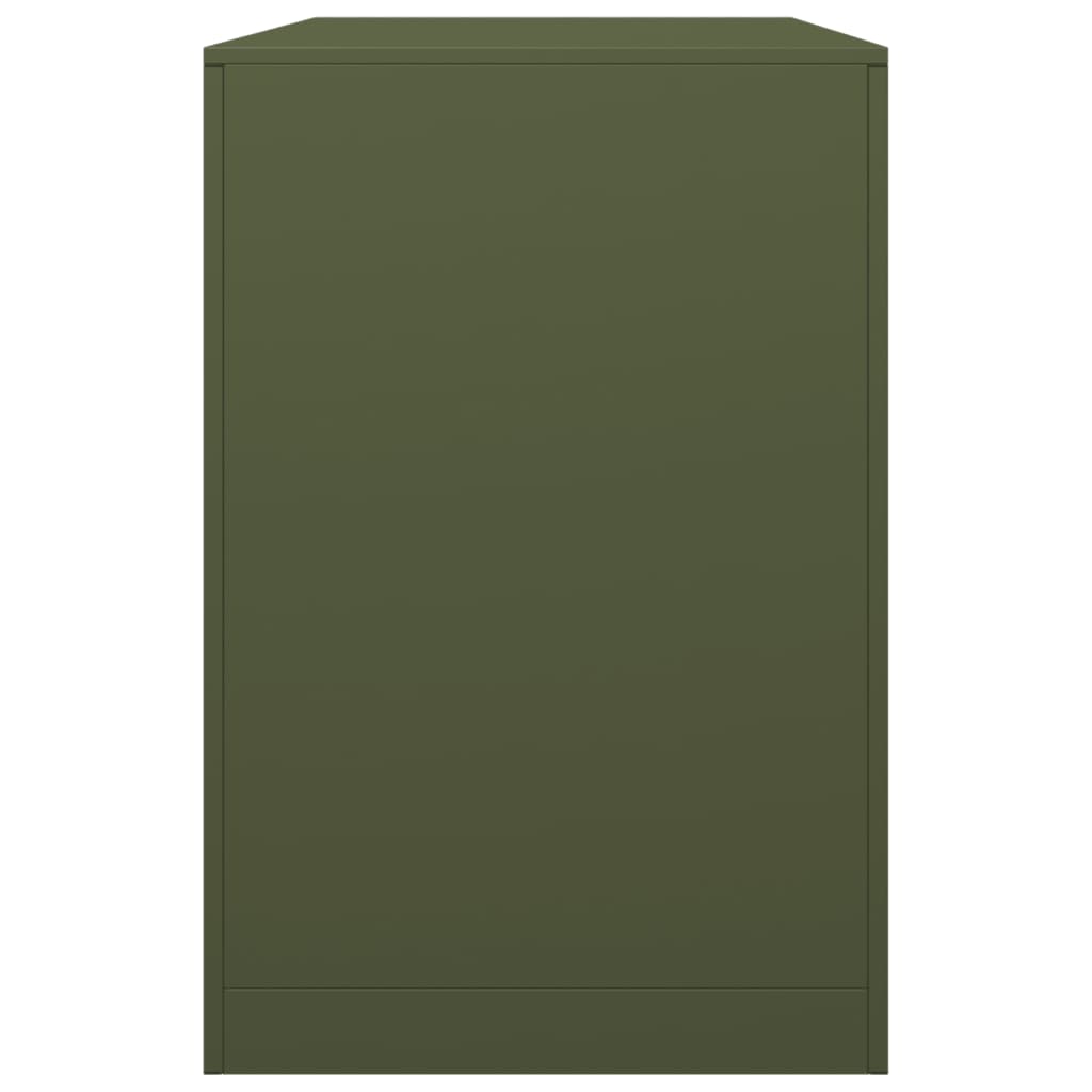 vidaXL Rastel pentru lemne de foc, verde, 100x40x60 cm, oțel vidaXL Rastel pentru lemne de foc, verde, 100x40x60 cm, oțel