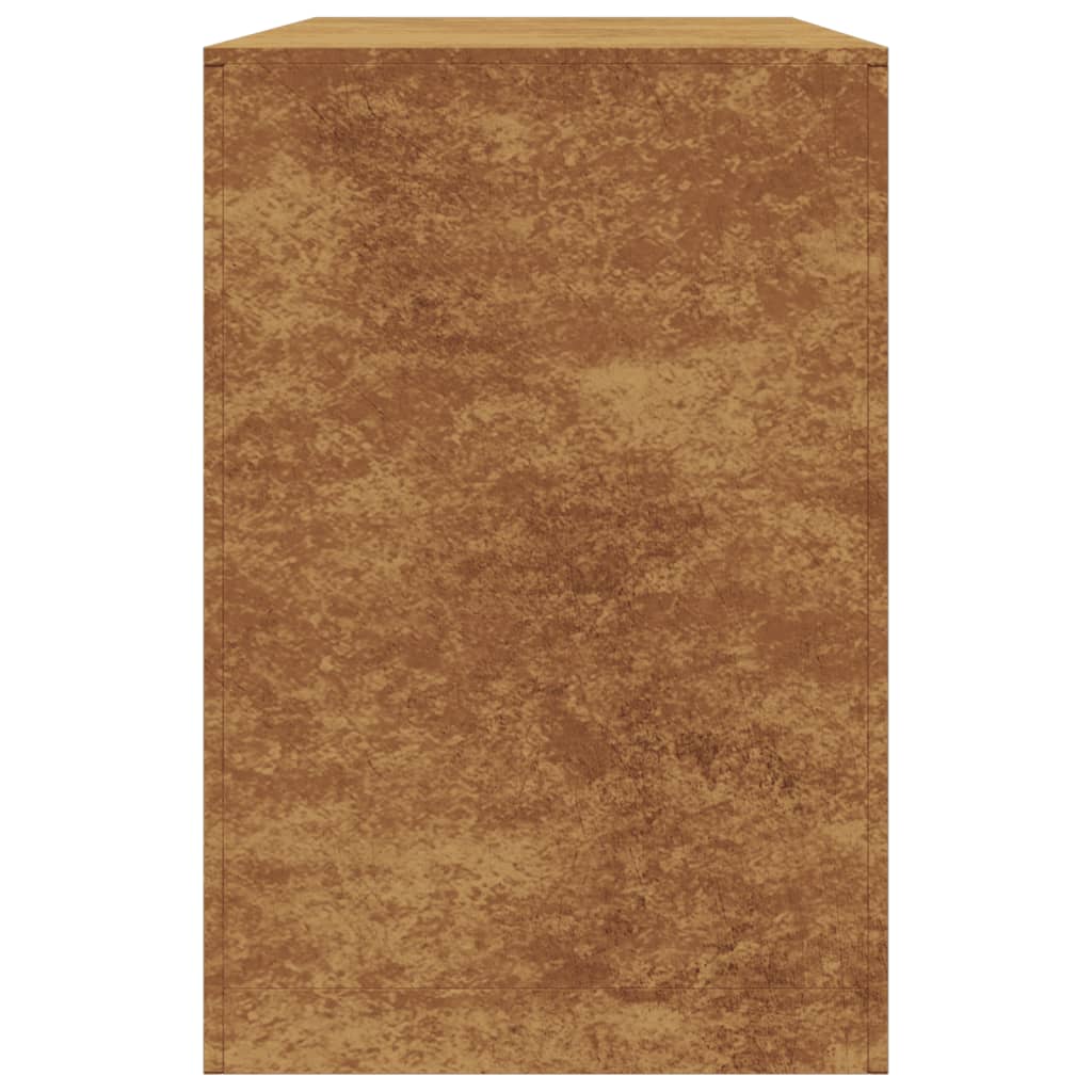 vidaXL Suport pentru lemne de foc 100x40x60 cm Oțel pentru intemperii vidaXL Suport pentru lemne de foc 100x40x60 cm Oțel pentru intemperii