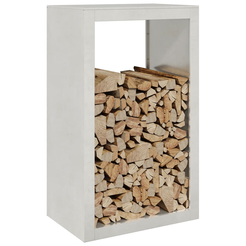 vidaXL Suport pentru lemne de foc, 60x40x100 cm, oțel inoxidabil vidaXL Suport pentru lemne de foc, 60x40x100 cm, oțel inoxidabil