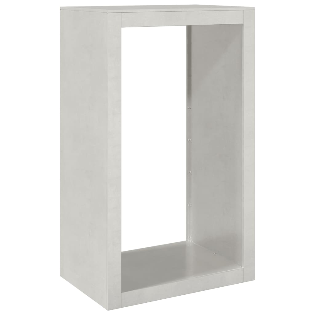 vidaXL Suport pentru lemne de foc, 60x40x100 cm, oțel inoxidabil vidaXL Suport pentru lemne de foc, 60x40x100 cm, oțel inoxidabil