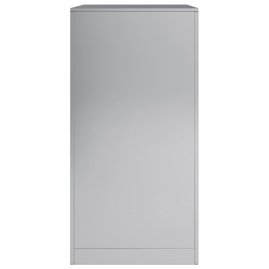 vidaXL Suport pentru lemne de foc, 60x40x80 cm, oțel inoxidabil